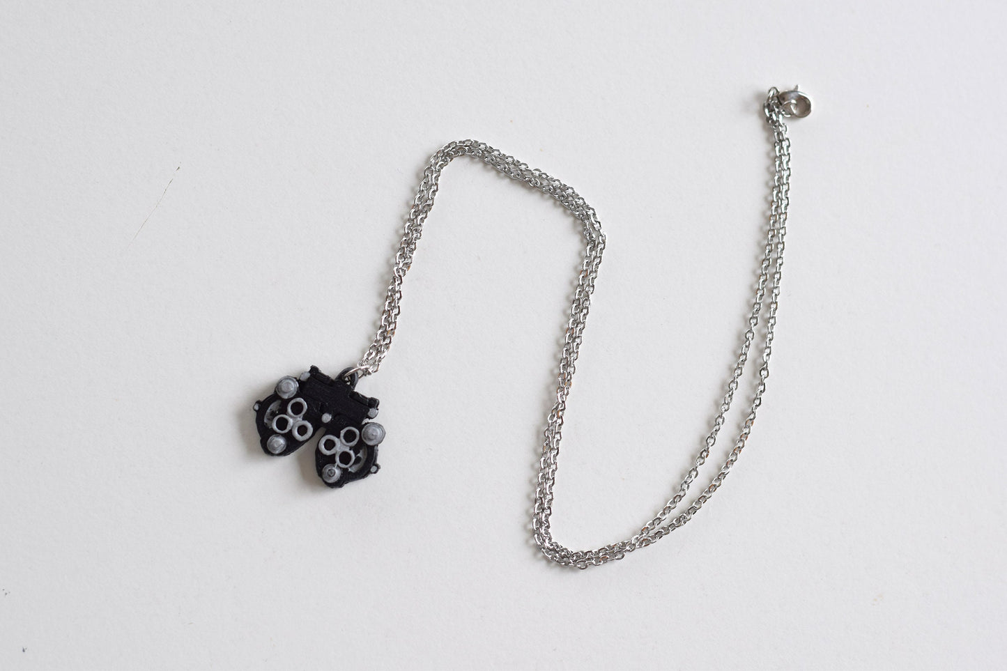 Phoropter pendant necklace