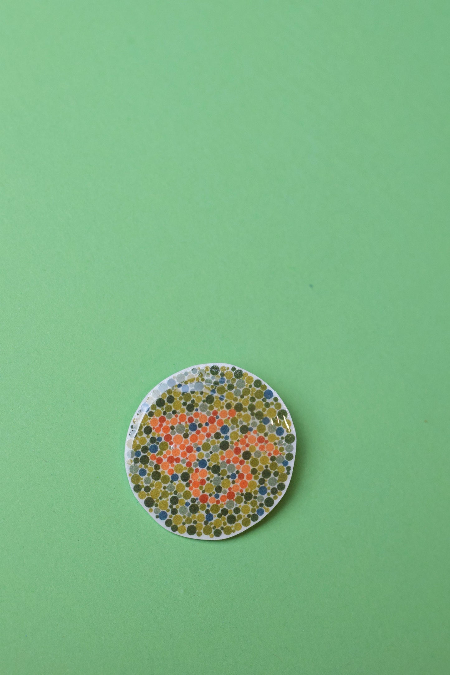 ISHIHARA pin, brooch, Optometry Gift, Optometrist, Eye Dr Gift, Eye, Doctor, Kids Eye patch