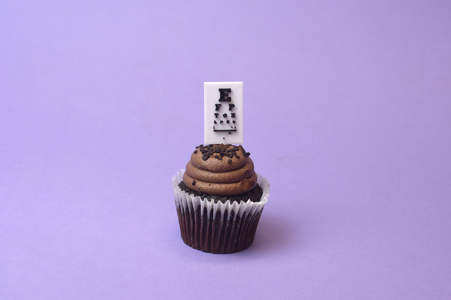 Eye chart Cupcake toppers, Optometry gift, Optometrist, Eye doctor, doctor cupcake topper, Optometry cupcake topper, graduation, Eye Power