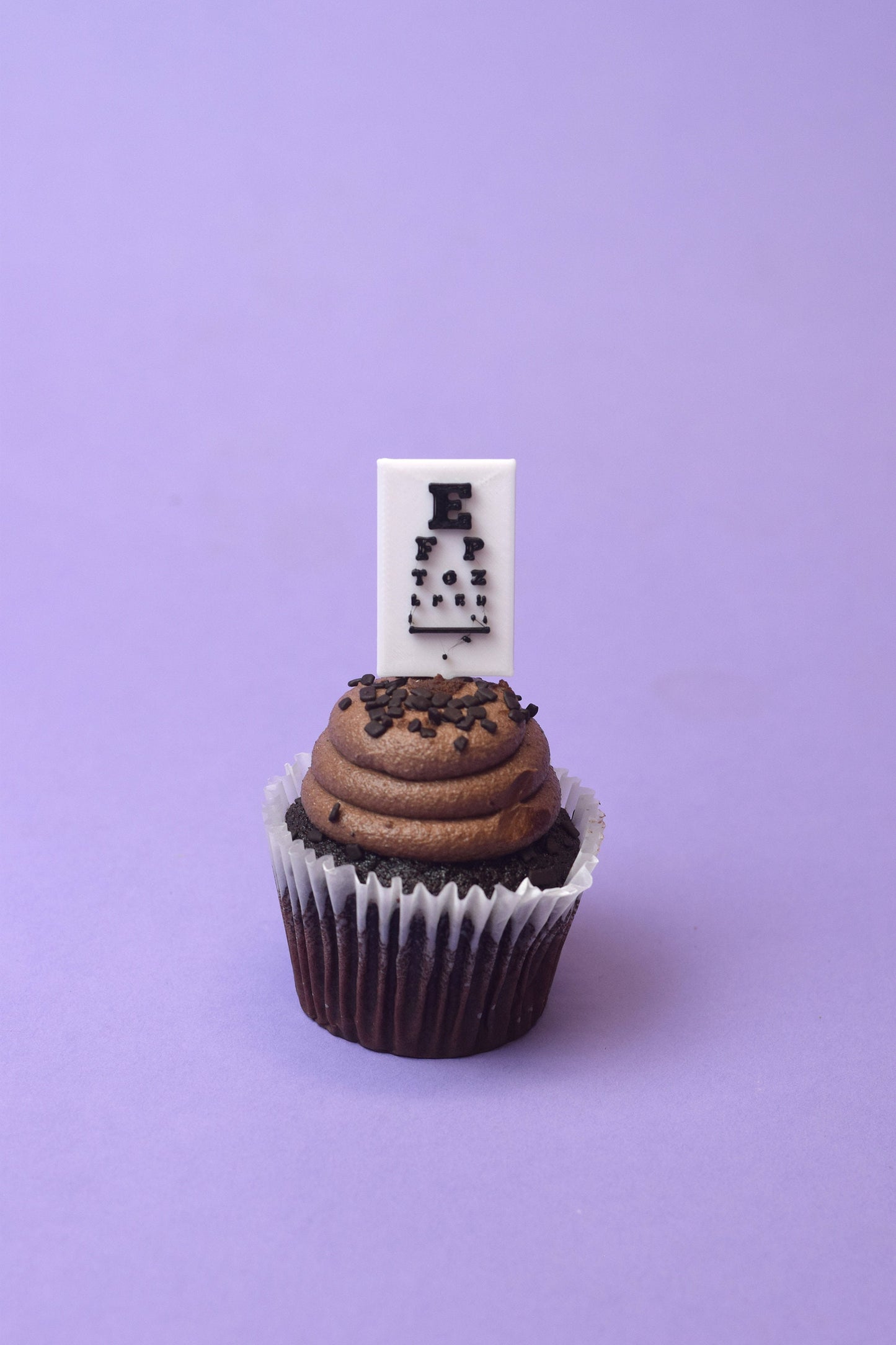 Eye chart Cupcake toppers, Optometry gift, Optometrist, Eye doctor, doctor cupcake topper, Optometry cupcake topper, graduation, Eye Power