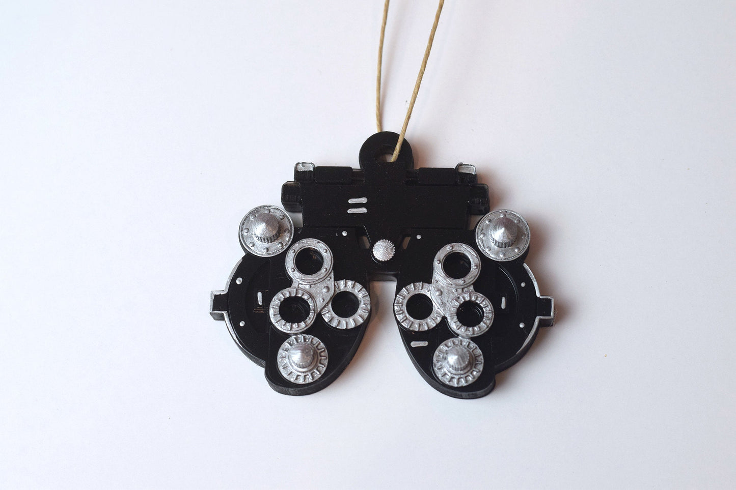 Phoropter Christmas ornament, Optometry ornament, optometrist, Eye doctor, Optometry gift, Phoropter, Hand painted, Hand made, Eye Power,