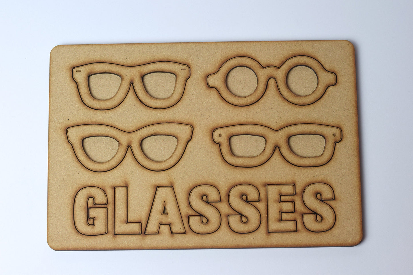 Glasses Wood Puzzle, Optometry gift, Optometrist, Eye doctor, Eye doctor toy, Optometry toy, Eye Power, glasses gift, eye gift, Glasses toy