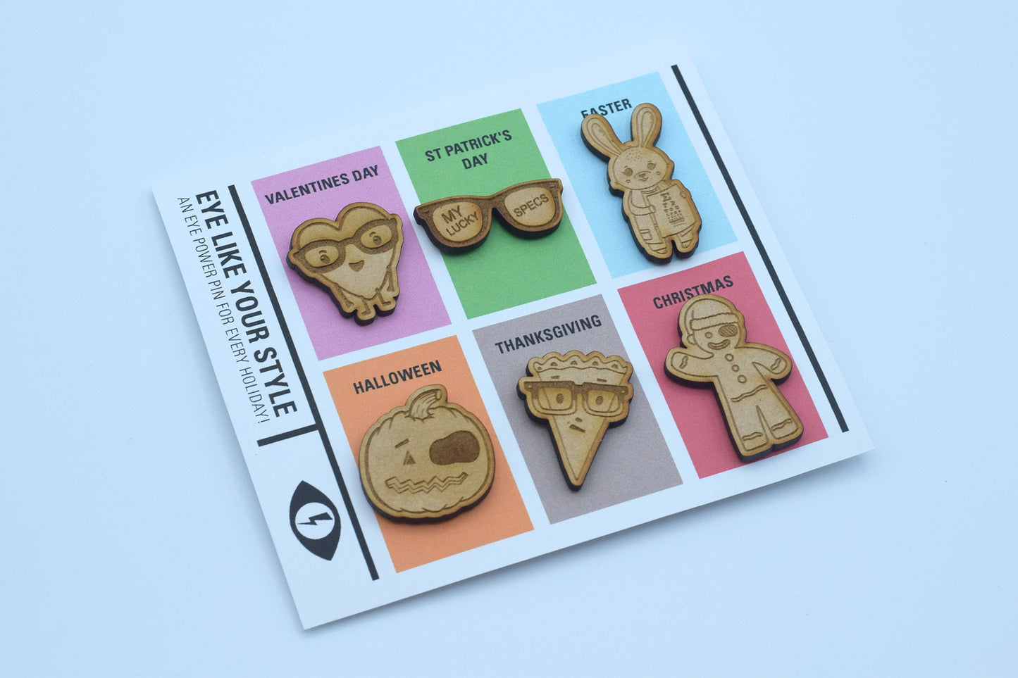 Eye Doctor Holiday pin pack, brooch, Eye Doctor pin, Easter Eye Doctor, Optometry Gift, Optometrist, Eye Dr Gift, Eye, Doctor, Glasses pin,