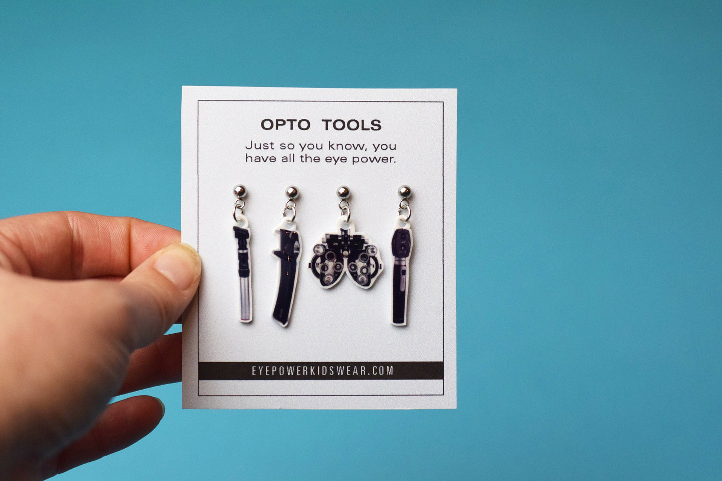 Optometry Tool Earrings, Optometrist, Eye Dr Gift, Optometry Gift, Eye, Doctor,