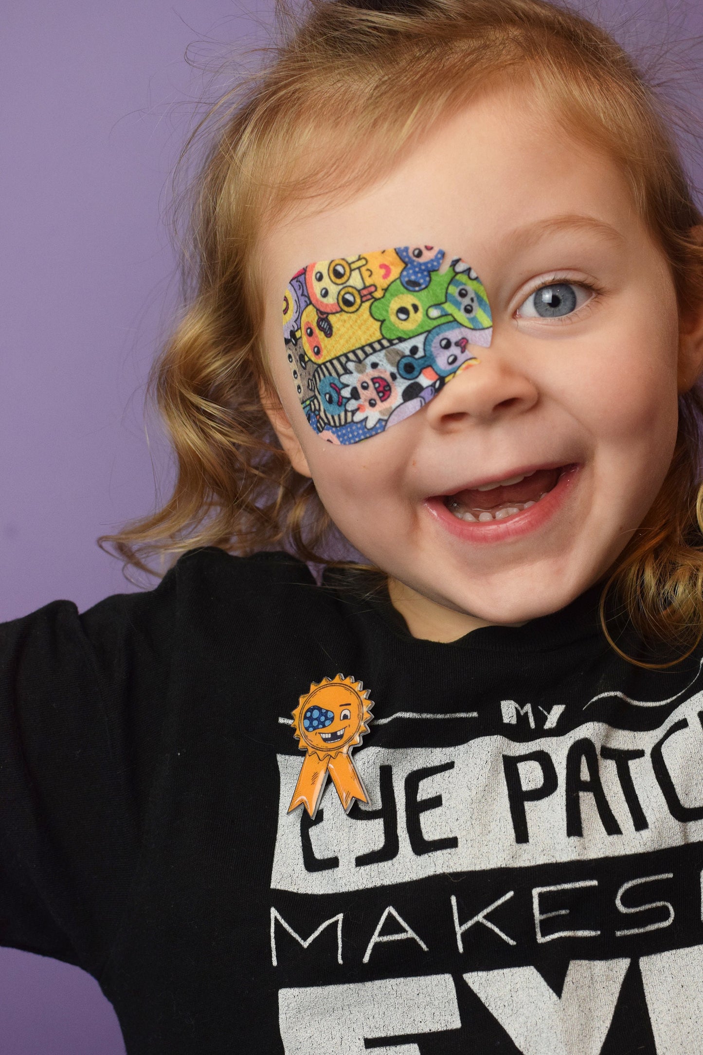 Eye patch pin, Patching award, Eye patch gift, patching gift, Patchaversary, Optometrist, Eye, kids eye patch, amblyopia
