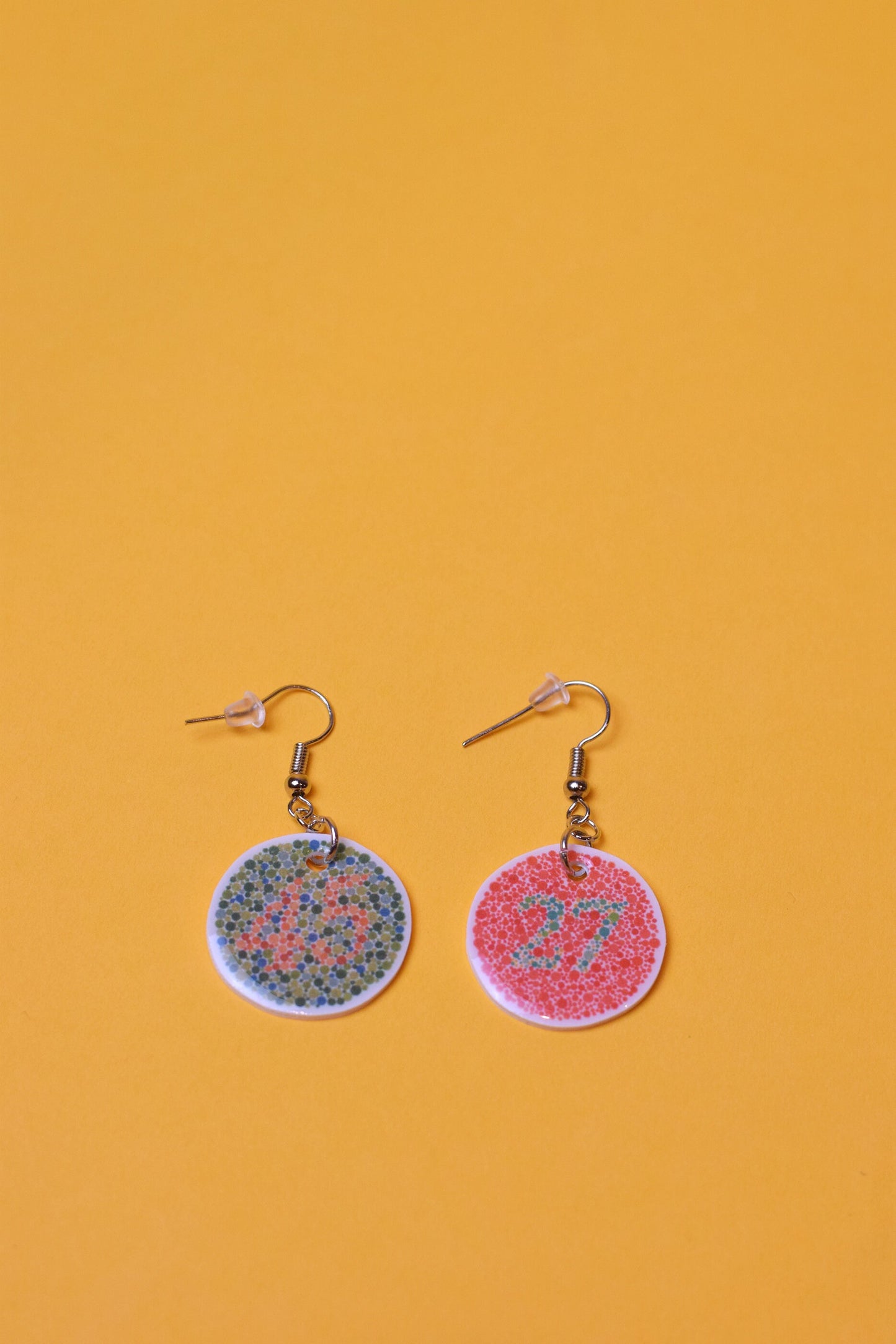 ISHIHARA earrings, 2 options, Optometry Gift, Optometrist, Eye Dr Gift, Eye, Doctor, Glasses, color blind