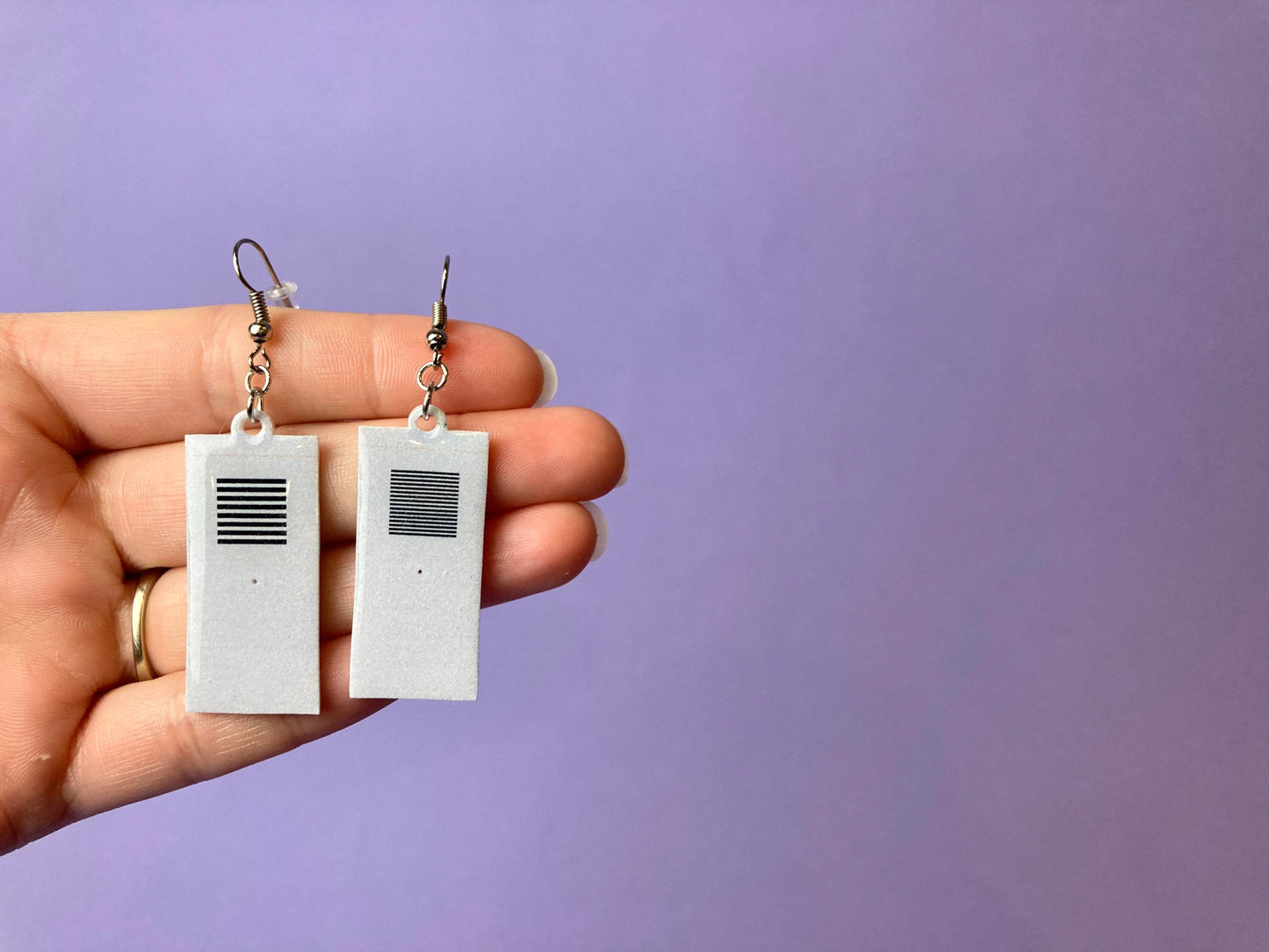 Acuity Teller Card earrings, Optometry Gift, Optometrist, Eye Dr Gift, Eye, Doctor, Glasses,