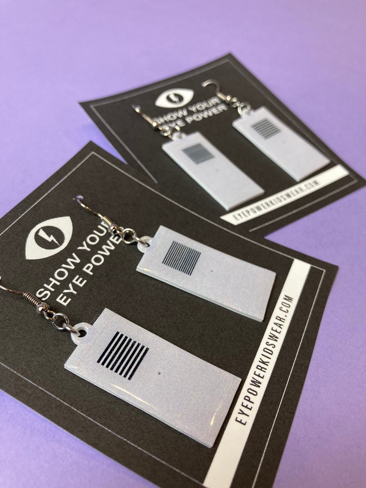 Acuity Teller Card earrings, Optometry Gift, Optometrist, Eye Dr Gift, Eye, Doctor, Glasses,