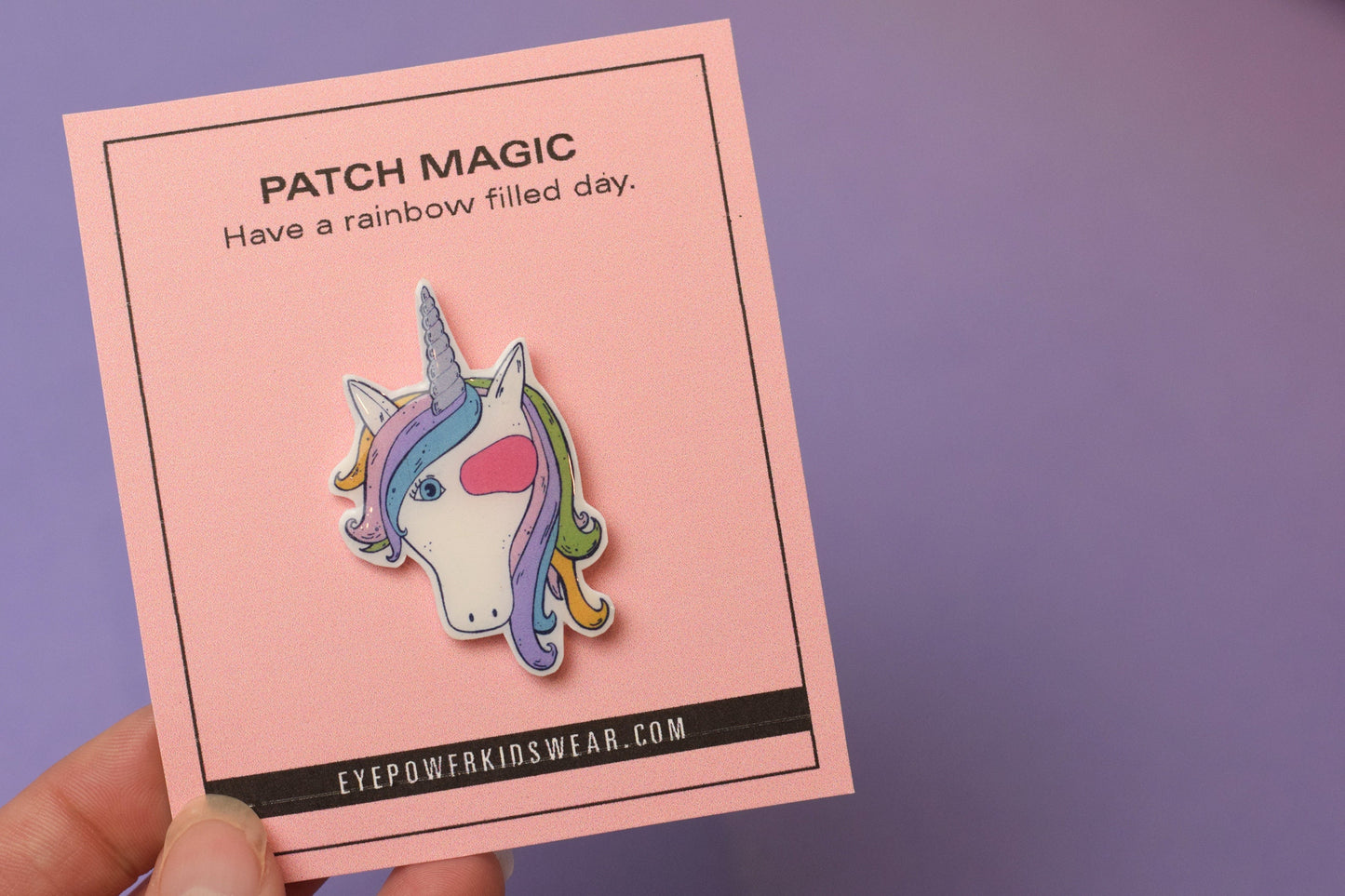 Eye patch Unicorn pin, Patching award, Eye patch gift, patching gift, Patchaversary, Optometry pin, Eye, kids eye patch,