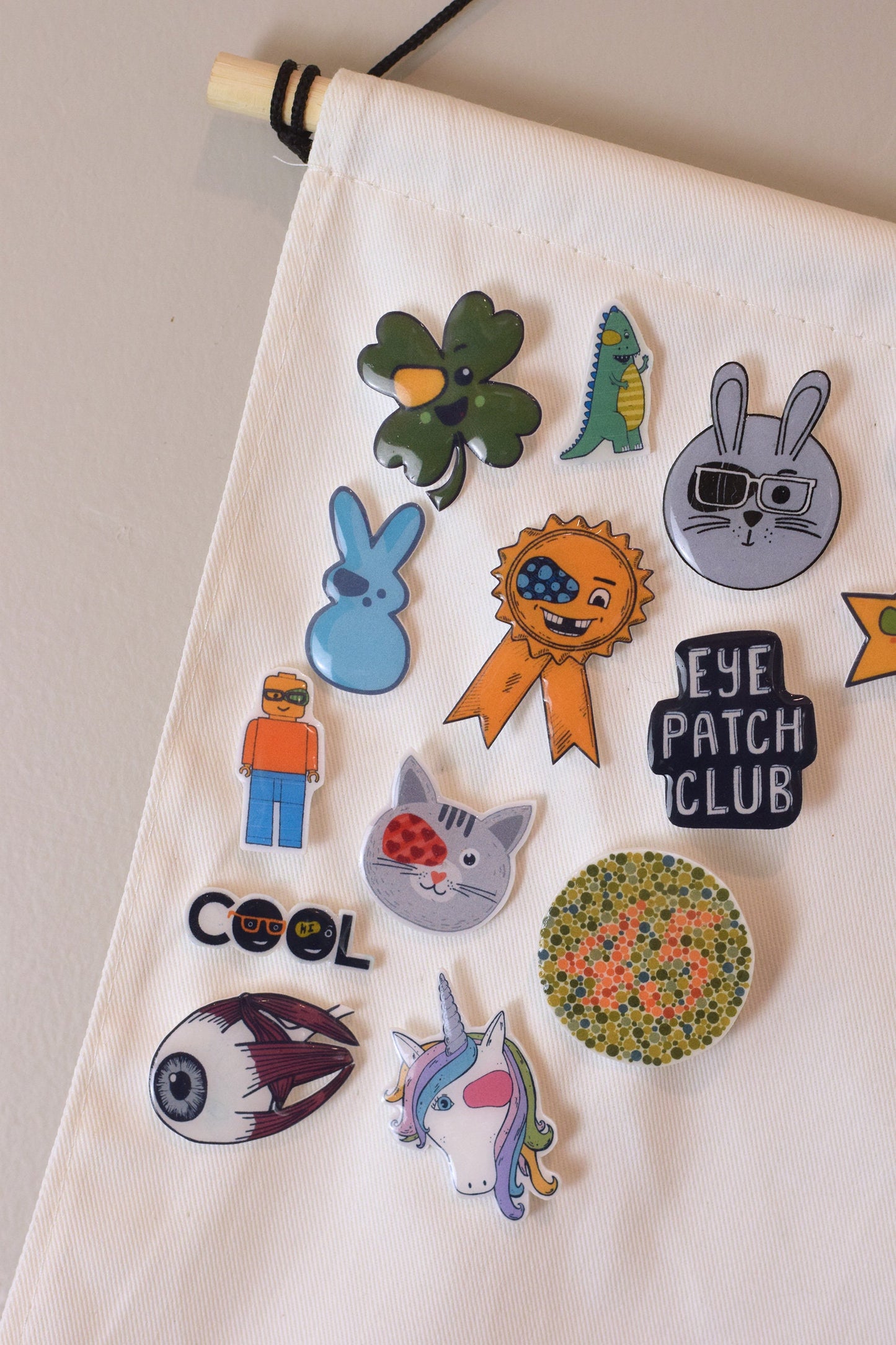 Eye patch Unicorn pin, Patching award, Eye patch gift, patching gift, Patchaversary, Optometry pin, Eye, kids eye patch,