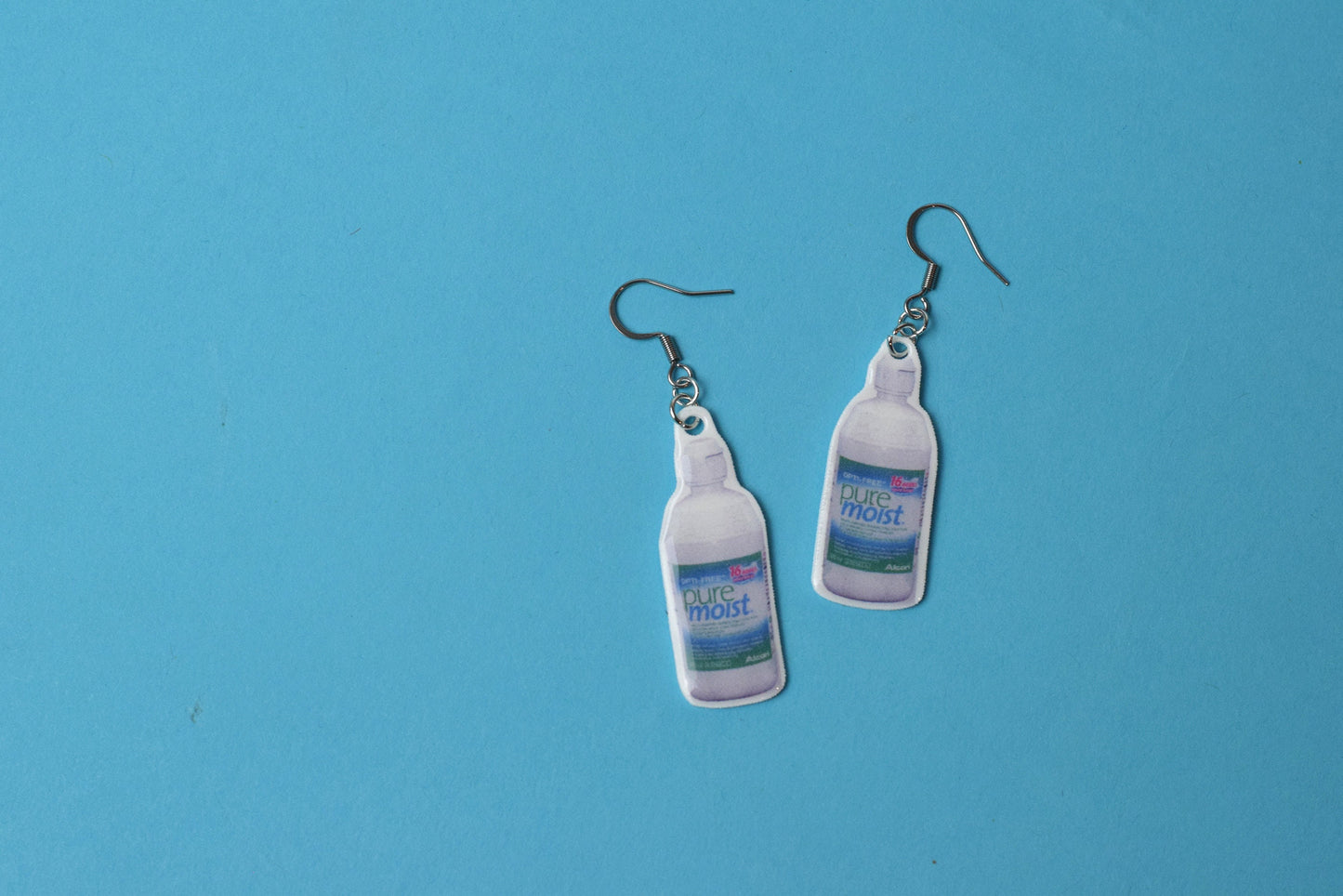 Contact solution earrings, Optometry Earrings, Optometry Gift, Optometrist, Eye Dr Gift, Eye, Doctor,