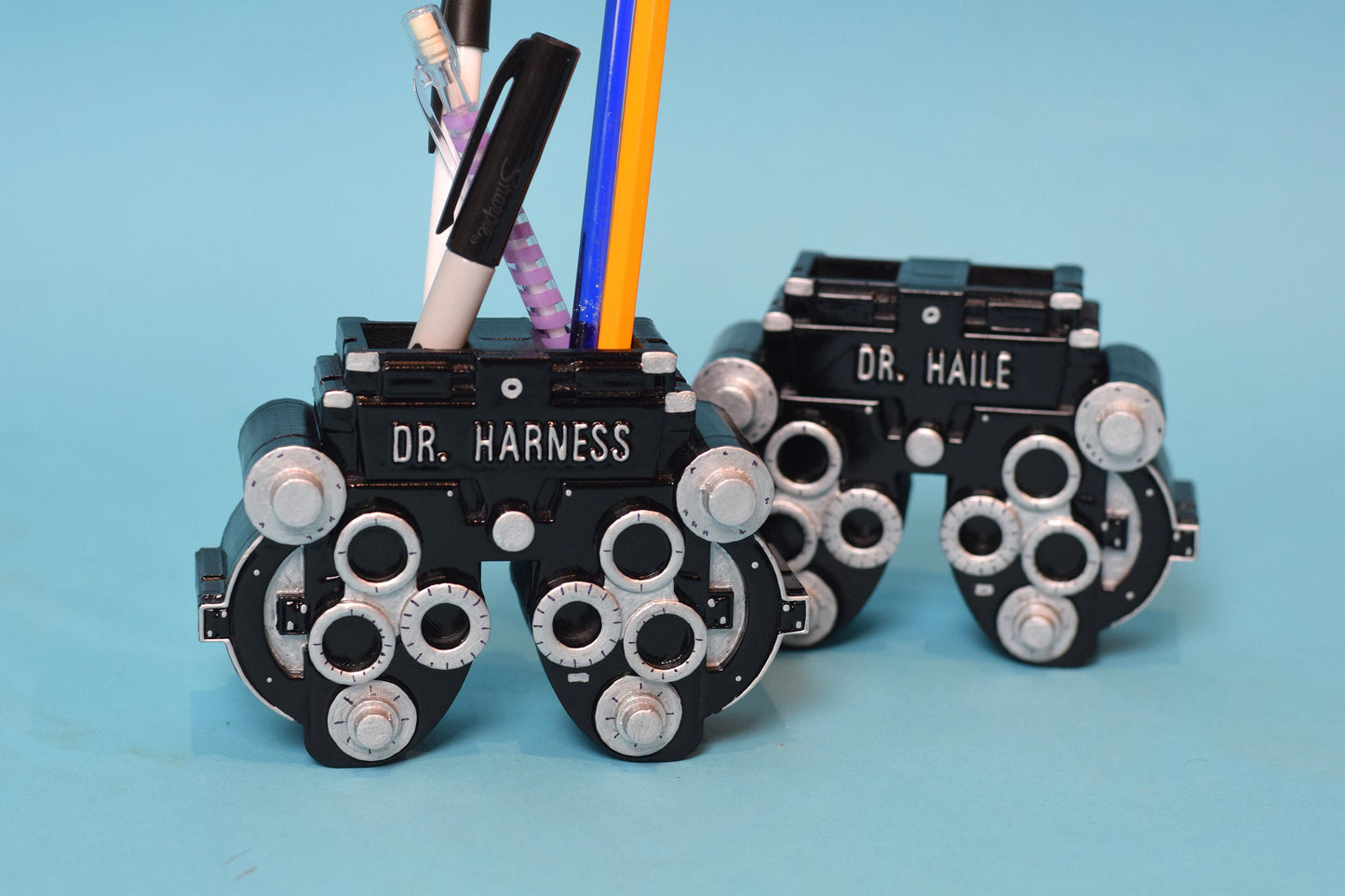 Custom Phoropter Pen Holder, Optometry, optometry gift,