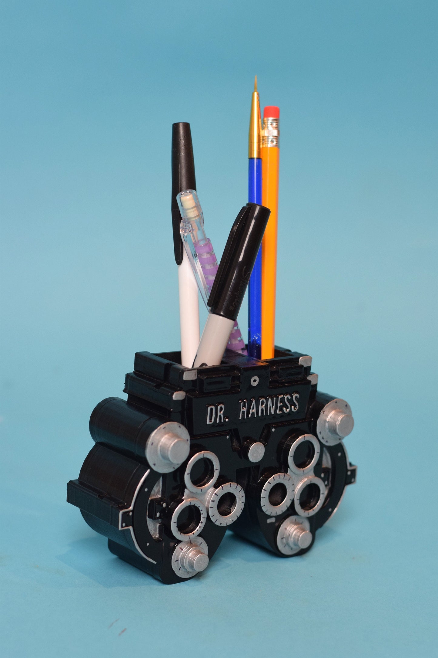Custom Phoropter Pen Holder, Optometry, optometry gift,
