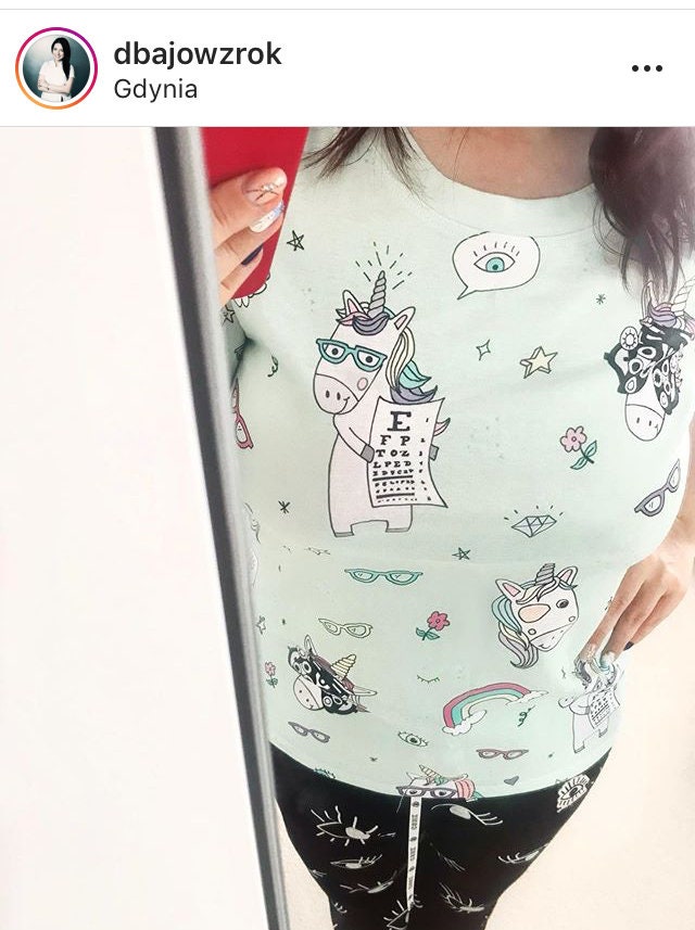 Eye Magic unicorn optometry shirt,  Optometrist, Eye doctor, Phoropter, Eye Chart, Glasses