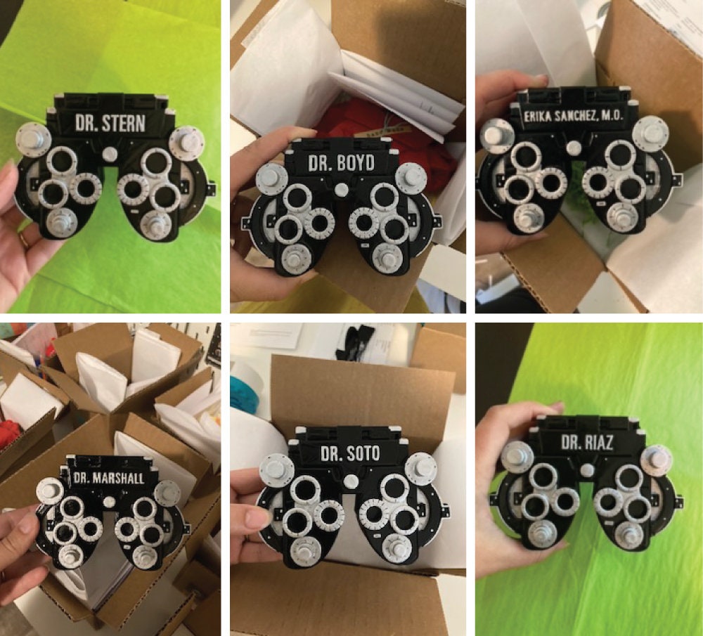 Custom Phoropter Pen Holder, Optometry, optometry gift,