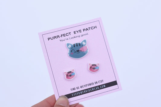 Eye patch cat pin and earring set, Eye Patch, Optometry Gift, Optometrist, Eye Dr Gift, Eye, Doctor, Patchaversary, Patching award