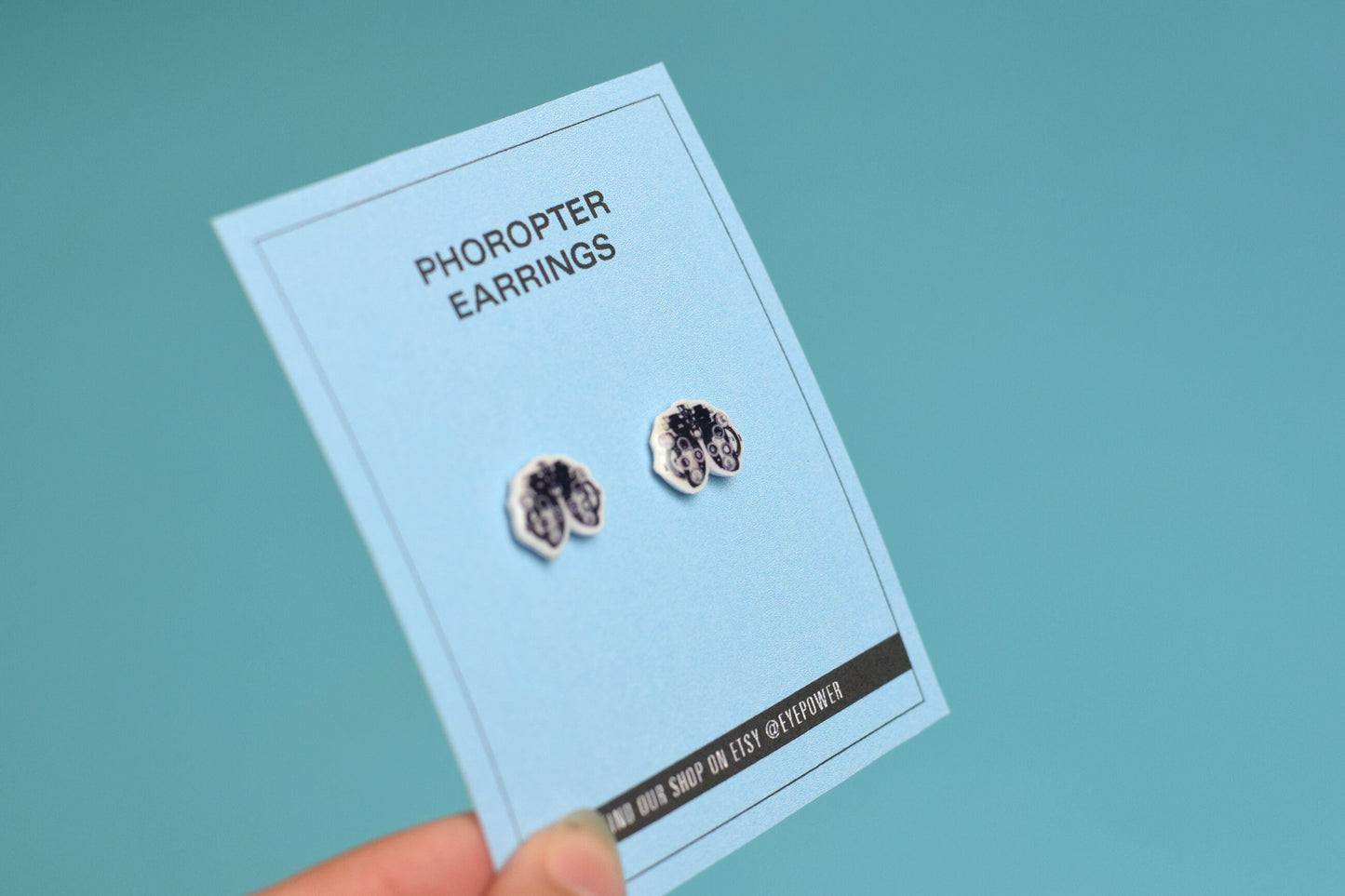 Tiny Phoropter stud earrings, Optometry Tool Earrings, Optometrist, Eye Dr Gift, Optometry Gift, Eye, Doctor, Hand made, EyePower