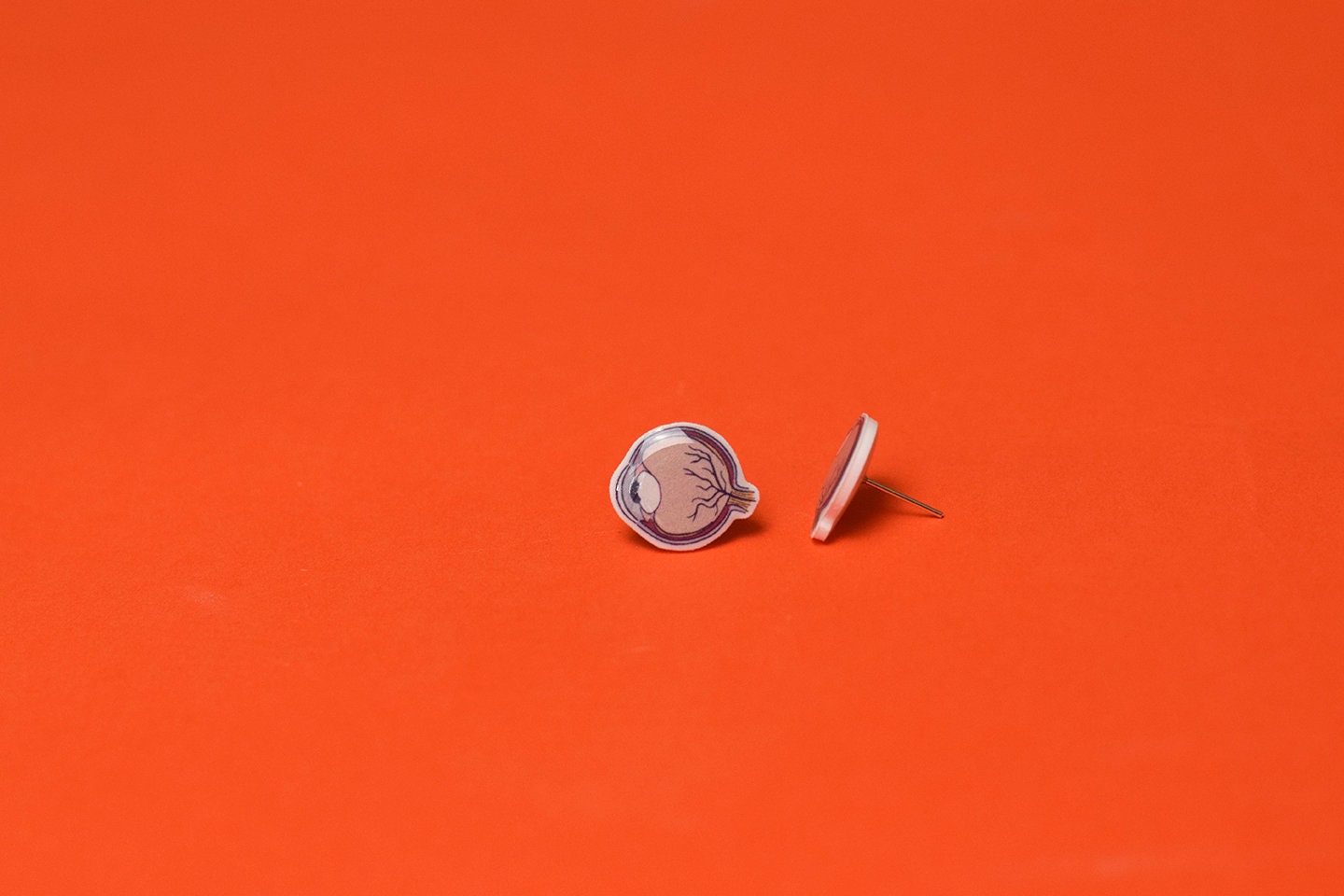 Eye anatomy stud Earrings, eye, eye anatomy jewelry, optometrist, optometry gift, Optometry earrings, Eye doctor, Hand made, Eye Power