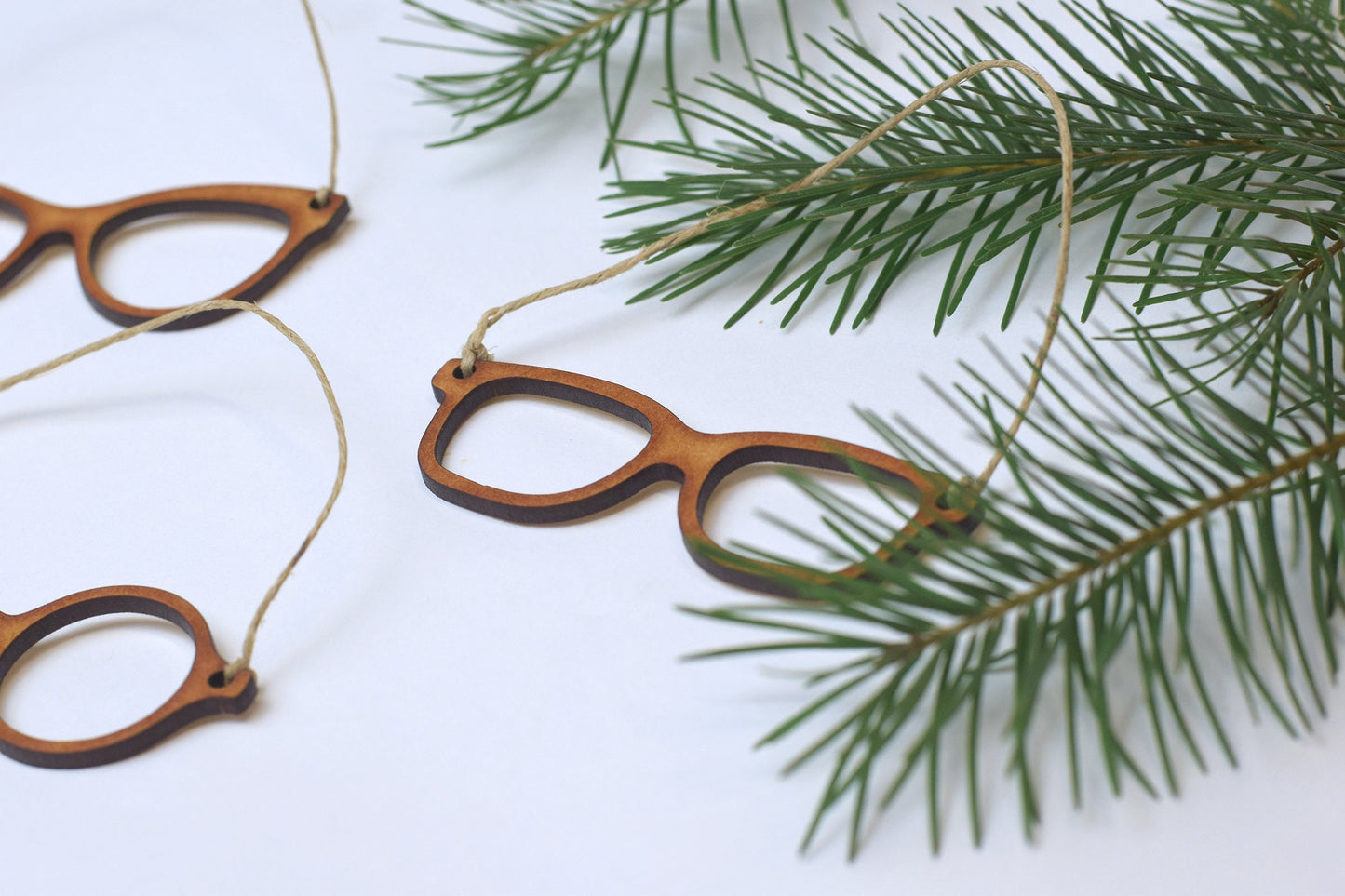 Small Glasses ornament SET of 3, Glasses Christmas ornament, optometry ornament, Optometry gift, Optometrist, Glasses, Eye Doctor, Optical