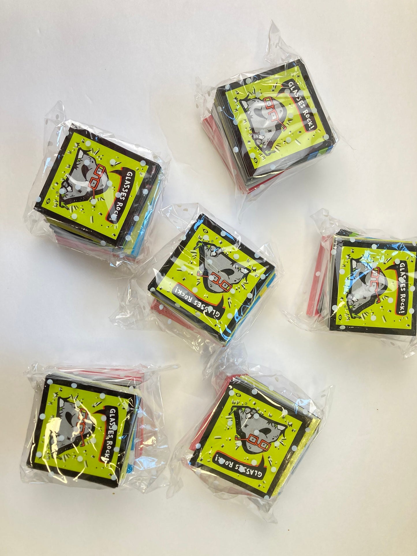 100 pack of Optometry themed stickers, Optometrist, eye doctor, glasses stickers, patient sticker gifts, optical stickers, eye patch sticker