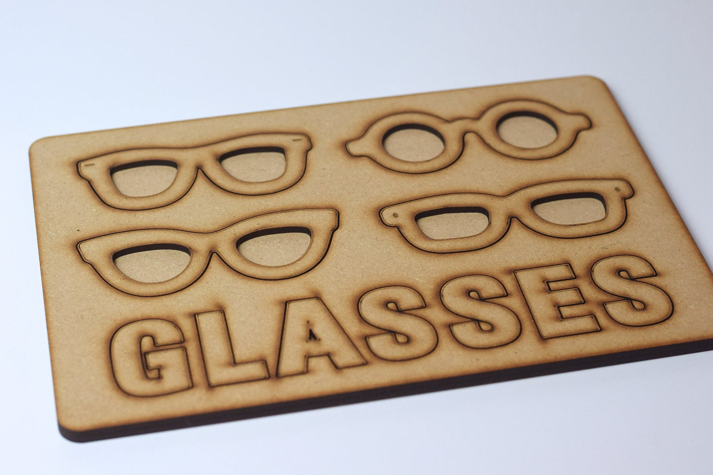 Glasses Wood Puzzle, Optometry gift, Optometrist, Eye doctor, Eye doctor toy, Optometry toy, Eye Power,  glasses gift, eye gift, Glasses toy