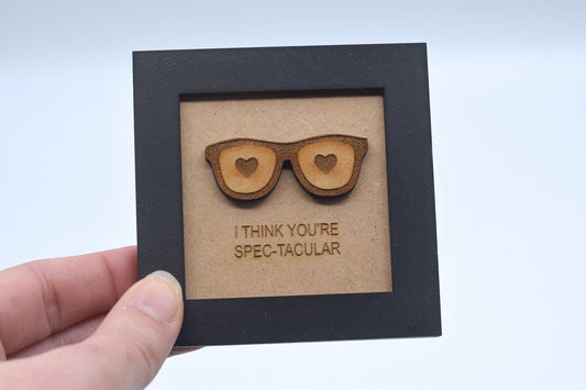 Glasses mini frame, Glasses gift, Optometry Gift, Optometrist, Eye Dr Gift, Glasses decor, Optometrist valentine, Eye doctor valentine gift