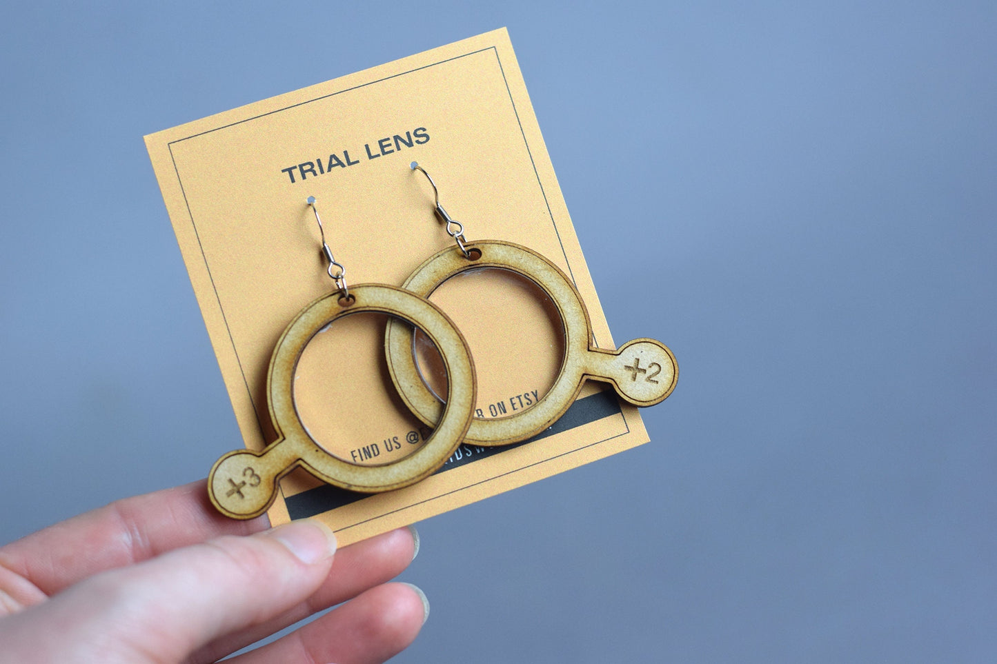 Trial lens earrings, Optometry Gift, Optometrist, Eye Dr Gift, Optometry earrings, Glasses earrings, eye earrings, Glasses gift, Eye power