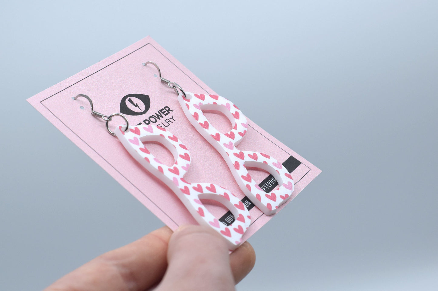 Heart Glasses earrings, Optometry Gift, Optometrist, Eye Dr Gift, Glasses, Glasses earrings, eye glasses earrings, Glasses valentine, Eye