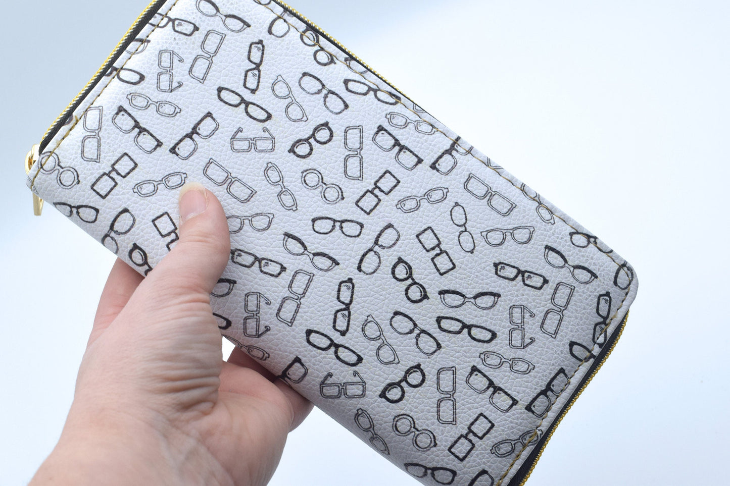 Glasses leopard print coin purse, optometry, optometrist eye doctor, glasses optometry gift, glasses gift, eye gift for eye doctor eye power